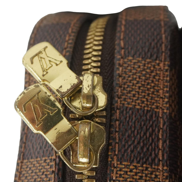 LOUIS VUITTON Geronimos Damier Ebene Sling Bag Brown