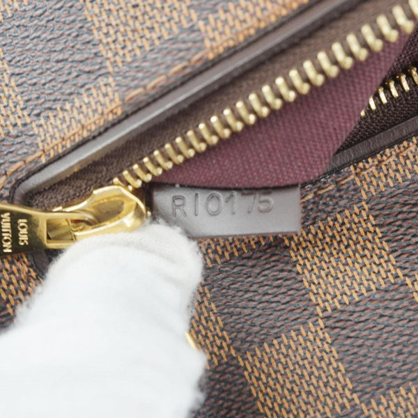 LOUIS VUITTON Hoxton GM Damier Ebene Crossbody Bag Brown