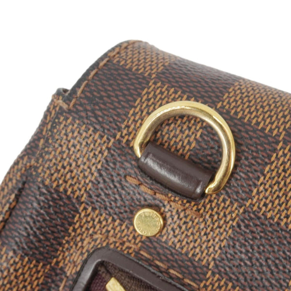 LOUIS VUITTON Hoxton GM Damier Ebene Crossbody Bag Brown