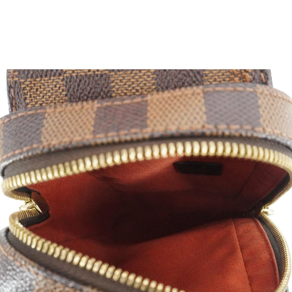 LOUIS VUITTON Geronimos Damier Ebene Sling Bag Brown