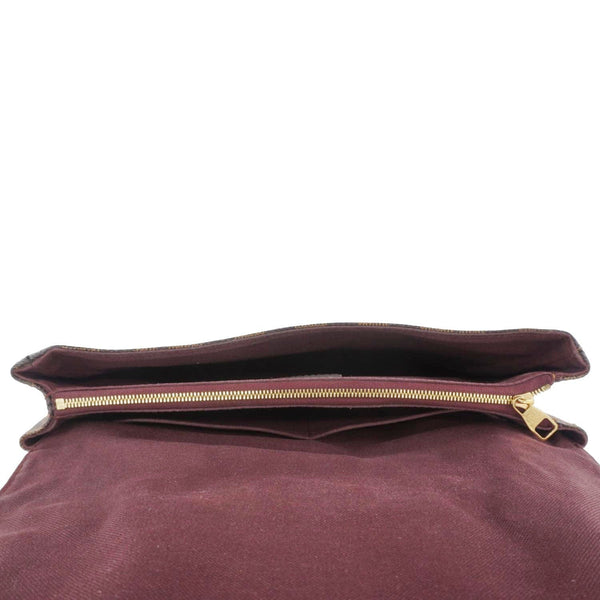 LOUIS VUITTON Hoxton GM Damier Ebene Crossbody Bag Brown