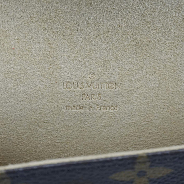 LOUIS VUITTON Pochette Florentine Monogram Canvas Waist Bag Brown