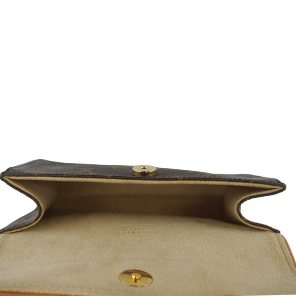 LOUIS VUITTON Pochette Florentine Monogram Canvas Waist Bag Brown