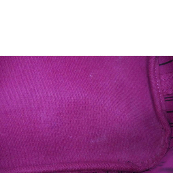 LOUIS VUITTON Neverfull MM Monogram Canvas Shoulder Bag Brown