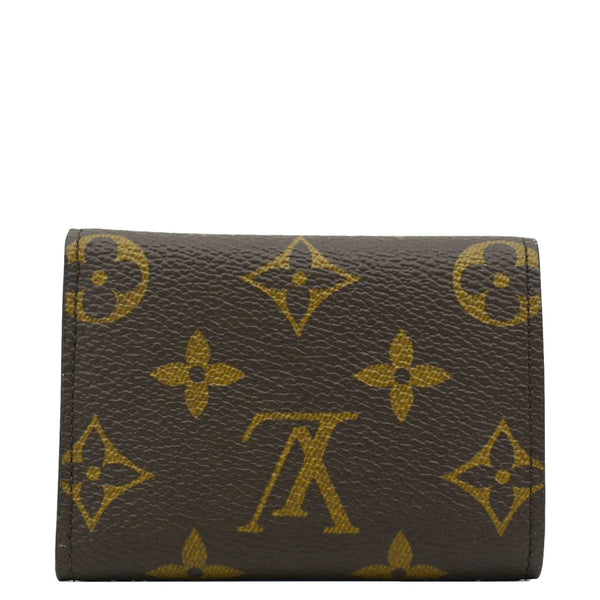 LOUIS VUITTON Trifold Monogram Canvas Wallet Brown
