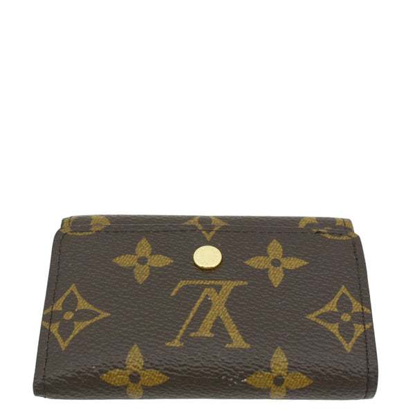 LOUIS VUITTON Trifold Monogram Canvas Wallet Brown