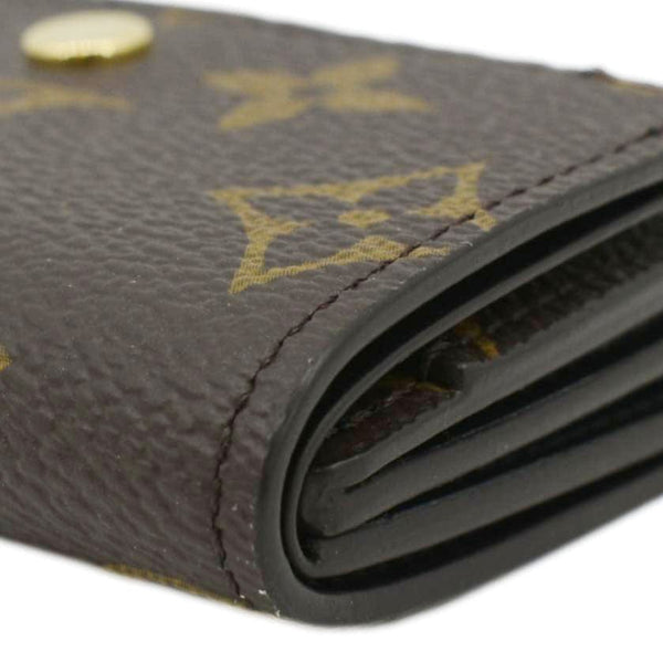 LOUIS VUITTON Trifold Monogram Canvas Wallet Brown