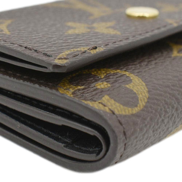 LOUIS VUITTON Trifold Monogram Canvas Wallet Brown