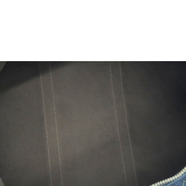 LOUIS VUITTON Keepall 55 Bandouliere Monogram Canvas Travel Bag Brown