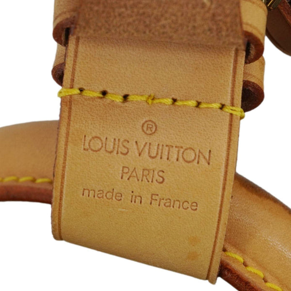 LOUIS VUITTON Keepall 55 Bandouliere Monogram Canvas Travel Bag Brown