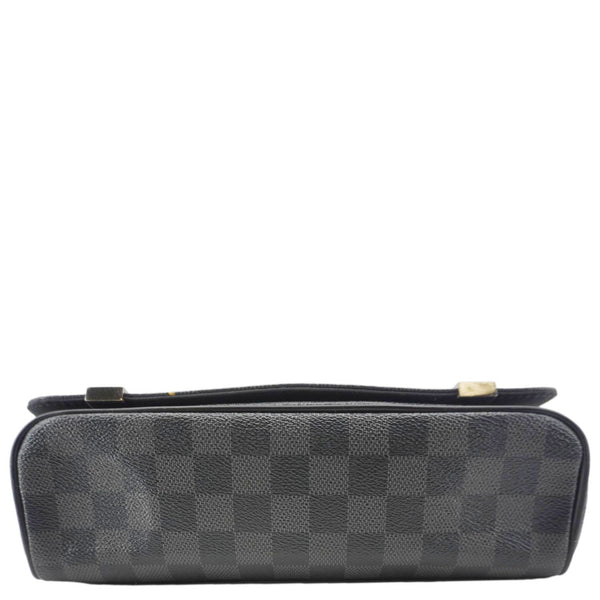 LOUIS VUITTON District PM Messenger Damier Graphite Messenger Bag Black