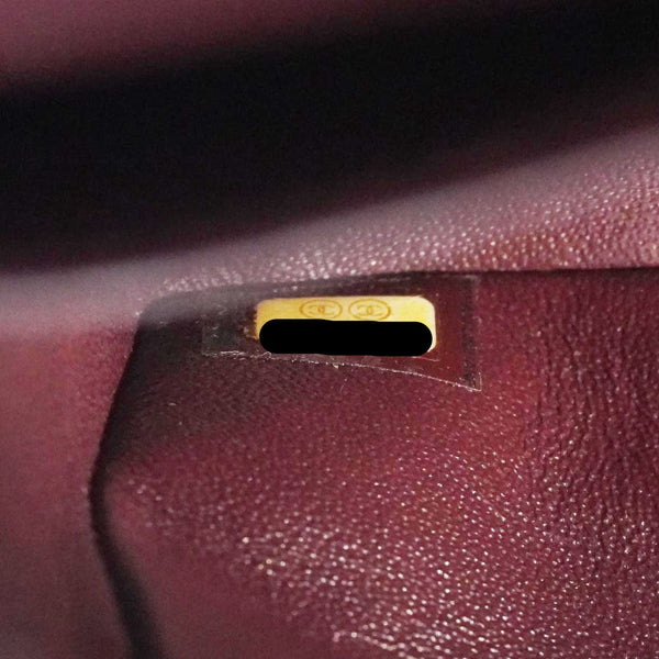 CHANEL Classic Double Flap Quilted Leather Crossbody Bag Black