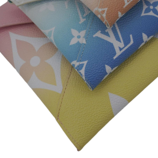LOUIS VUITTON By The Pool Kirigami Giant Monogram Canvas Pochette Set Multicolor