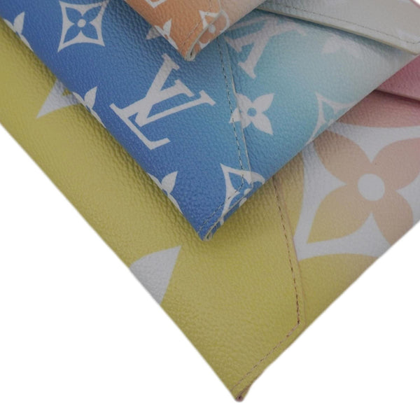 LOUIS VUITTON By The Pool Kirigami Giant Monogram Canvas Pochette Set Multicolor