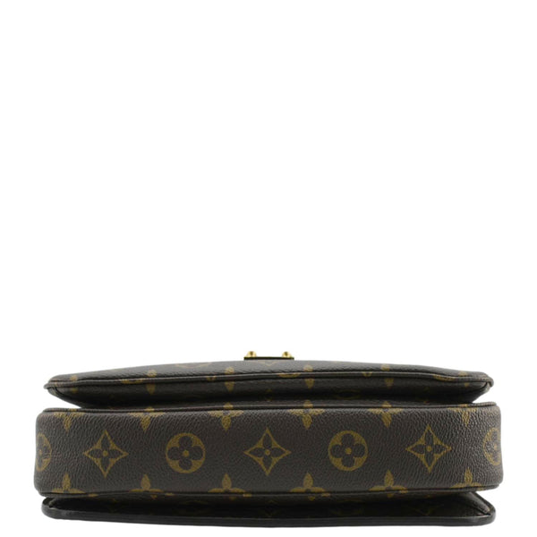 LOUIS VUITTON Metis Pochette Monogram Canvas Crossbody Bag Brown