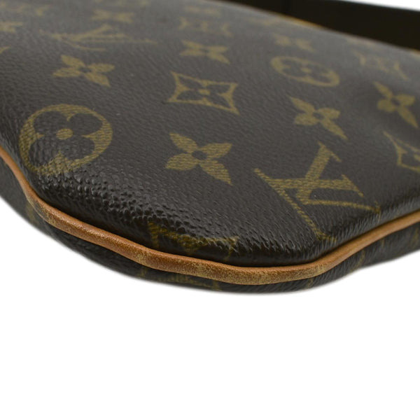 LOUIS VUITTON Bosphore Pochette Monogram Canvas Shoulder Bag Brown
