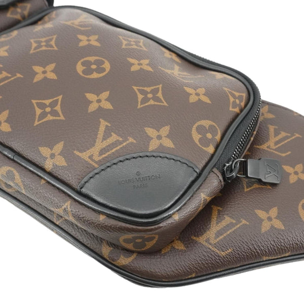 LOUIS VUITTON Christopher Monogram Macassar Bumbag Brown