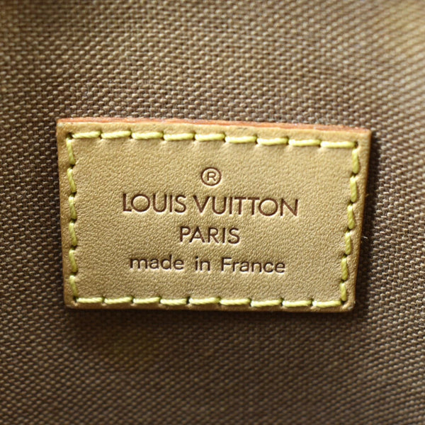 LOUIS VUITTON Bosphore Pochette Monogram Canvas Shoulder Bag Brown