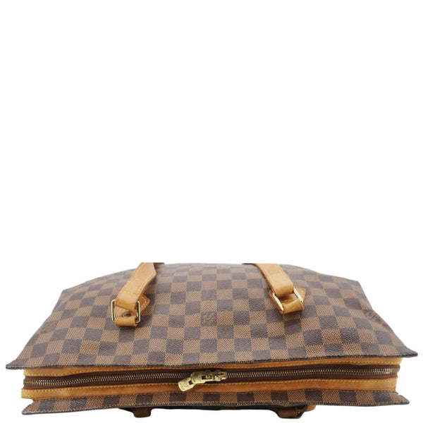LOUIS VUITTON Chelsea Damier Ebene Shoulder Bag Brown