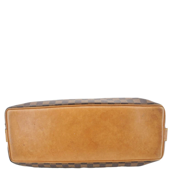 LOUIS VUITTON Chelsea Damier Ebene Shoulder Bag Brown