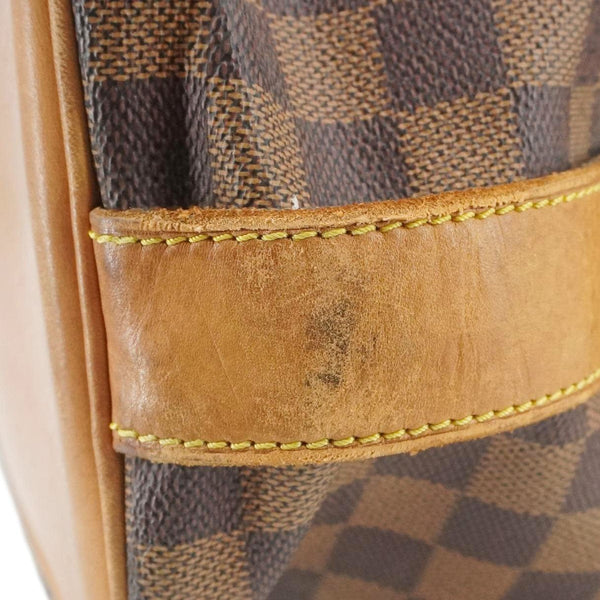 LOUIS VUITTON Chelsea Damier Ebene Shoulder Bag Brown