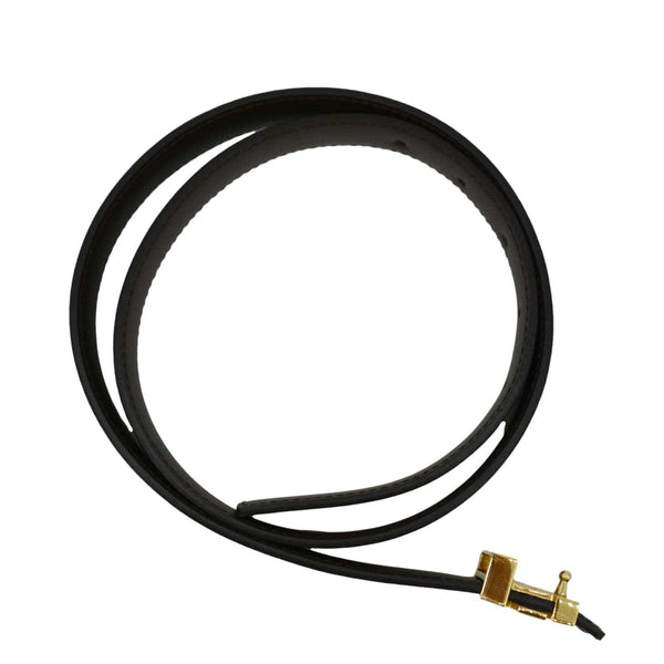 LOUIS VUITTON LV Initiales Damier Ebene Belt Brown