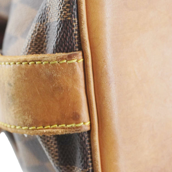 LOUIS VUITTON Chelsea Damier Ebene Shoulder Bag Brown