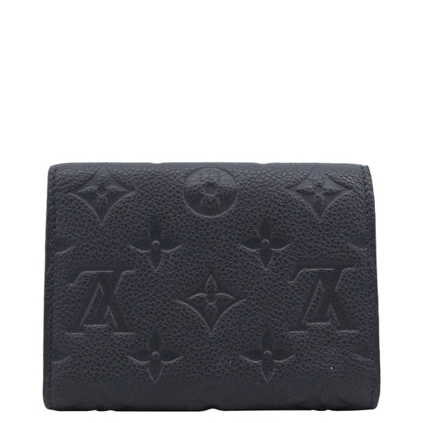 LOUIS VUITTON Victorine Monogram Empreinte Wallet Navy Blue