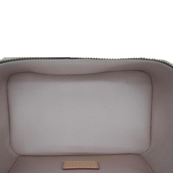 LOUIS VUITTON Nice Mini Monogram Canvas Toiletry Pouch Brown