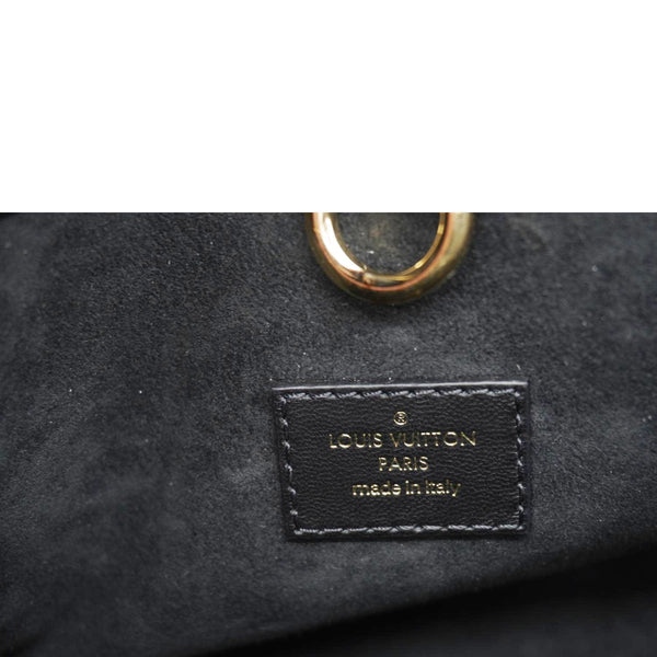 LOUIS VUITTON Vendome MM Taurillon Leather Shoulder Bag Black