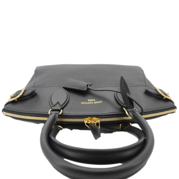 LOUIS VUITTON Vendome MM Taurillon Leather Shoulder Bag Black