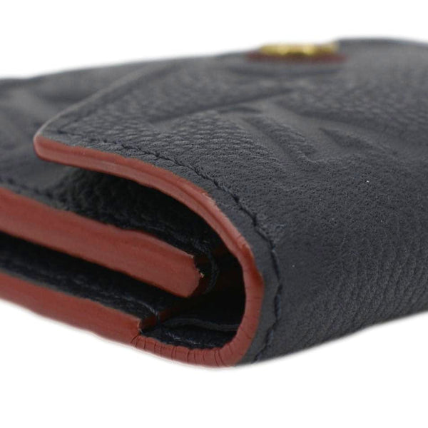 LOUIS VUITTON Victorine Monogram Empreinte Wallet Navy Blue