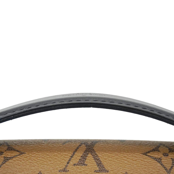 LOUIS VUITTON Metis Pochette Reverse Monogram Canvas Crossbody Bag Brown