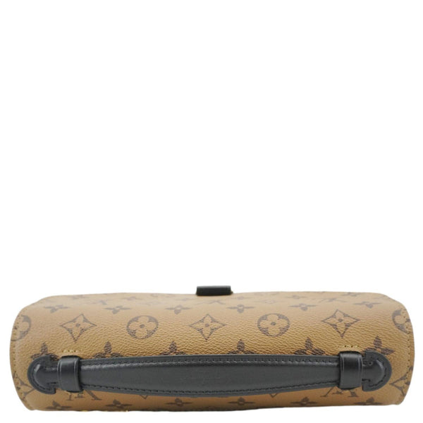 LOUIS VUITTON Metis Pochette Reverse Monogram Canvas Crossbody Bag Brown