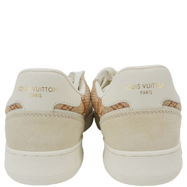 LOUIS VUITTON LV Stadium Monogram raffia Sneaker Natural