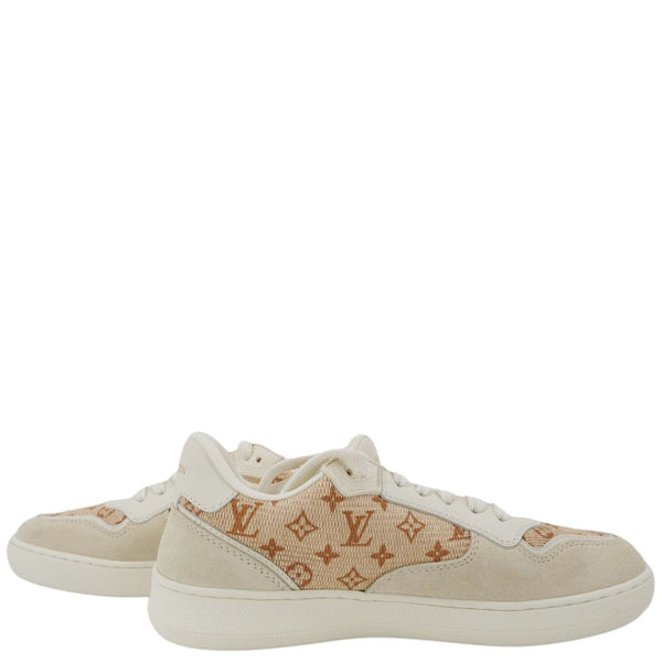 LOUIS VUITTON LV Stadium Monogram raffia Sneaker Natural