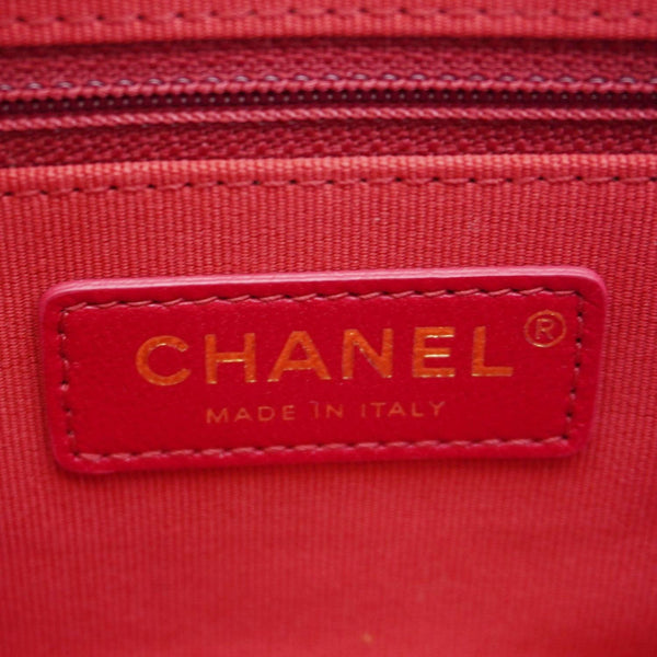 CHANEL Strass Diamond Lock Flap Velvet Shoulder Bag Black