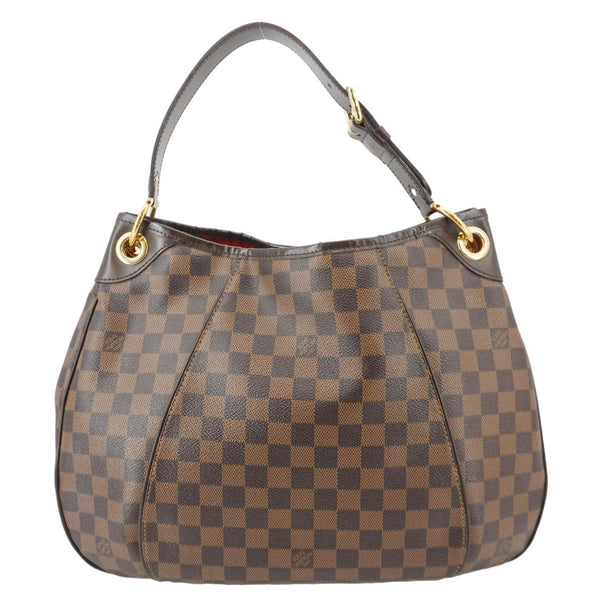 LOUIS VUITTON Galliera PM Made to Order Damier Ebene Shoulder Bag Brown