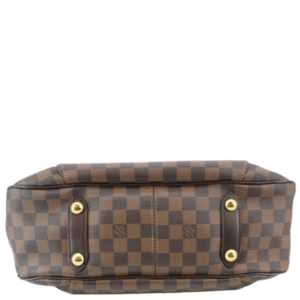 LOUIS VUITTON Galliera PM Made to Order Damier Ebene Shoulder Bag Brown
