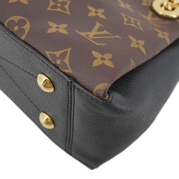 LOUIS VUITTON Surene BB Monogram Canvas Shoulder Bag Black