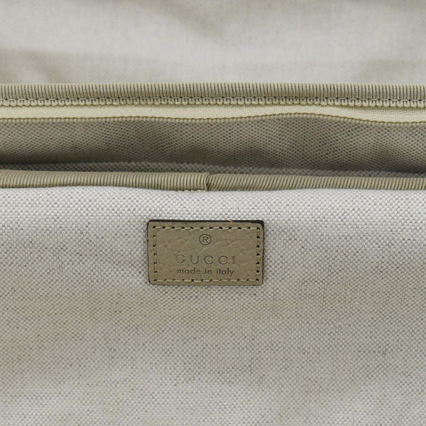 GUCCI Savoy Cabin Trolley Small GG Supreme Canvas Travel Bag Beige 693646