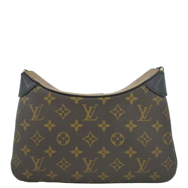 LOUIS VUITTON Twinny Monogram Canvas Shoulder Bag Brown