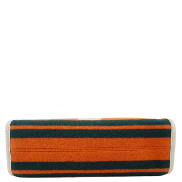 GUCCI Pyeongchang Wool Tote Shoulder Bag Orange 675888