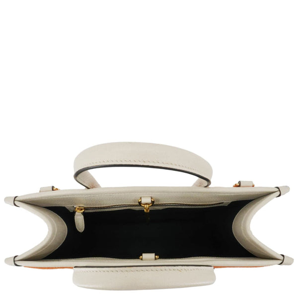 GUCCI Pyeongchang Wool Tote Shoulder Bag Orange 675888