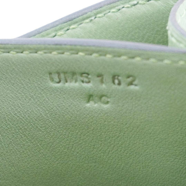 HERMES Constance 18 Epsom Leather Crossbody Bag Green