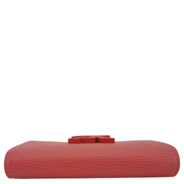 LOUIS VUITTON Louise PM Epi Leather Crossbody Bag Coral