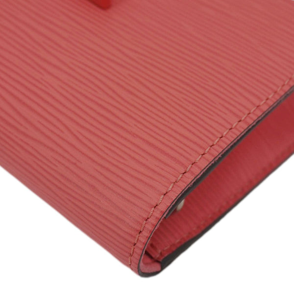 LOUIS VUITTON Louise PM Epi Leather Crossbody Bag Coral