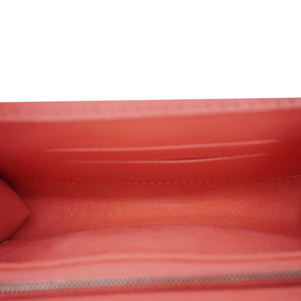LOUIS VUITTON Louise PM Epi Leather Crossbody Bag Coral