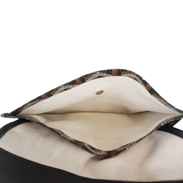 GOYARD Coated Canvas Wristlet Black