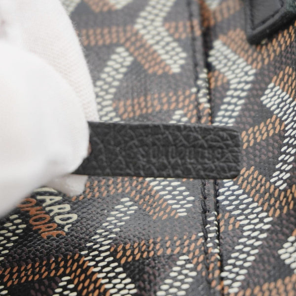 GOYARD Coated Canvas Wristlet Black